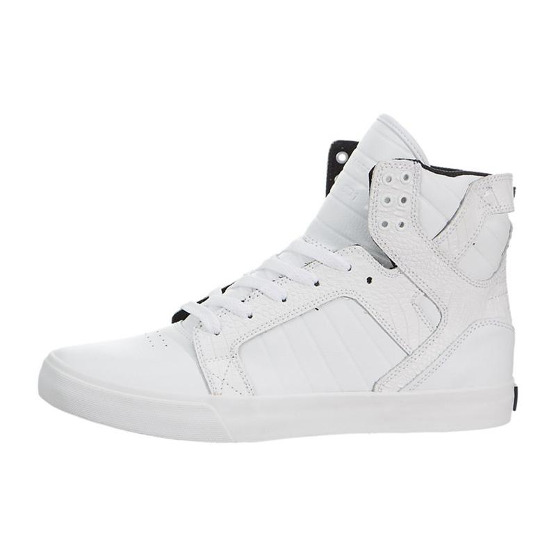 Supra SKYTOP Sneaker High Herren Weiß Kaufen WYGHD4150